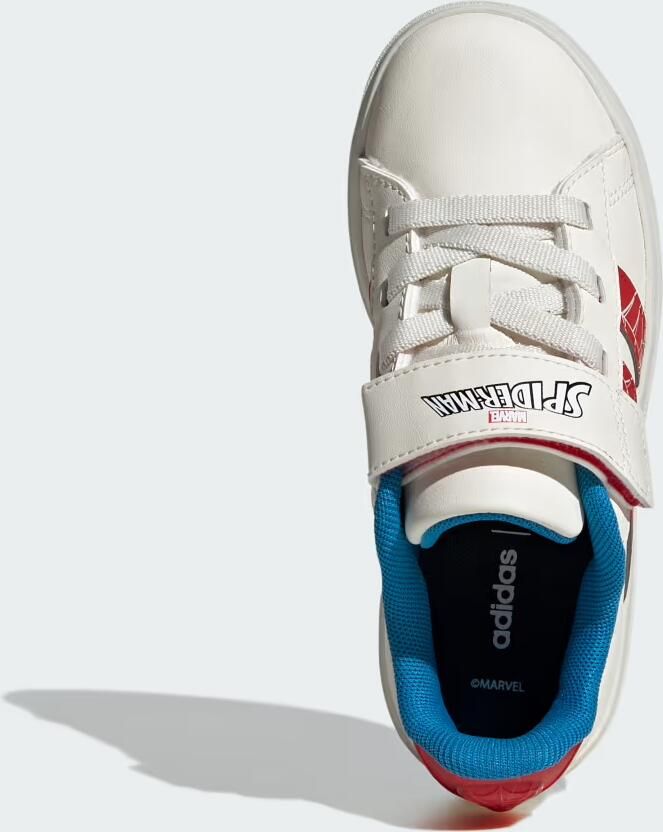 Adidas Sportswear Marvel Spider- Grand Court Schoenen Kids Kinderen Wit - Foto 6
