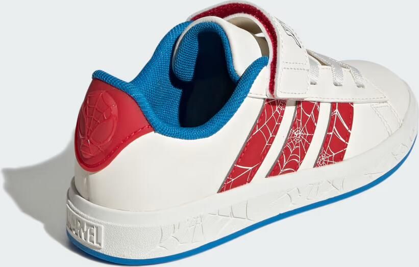 Adidas Sportswear Marvel Spider- Grand Court Schoenen Kids Kinderen Wit - Foto 9