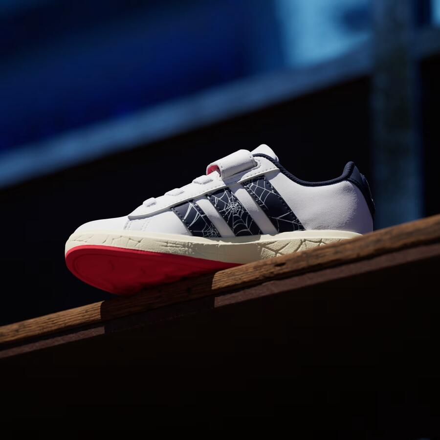 Adidas Sportswear Marvel Spider- Grand Court Schoenen Kids Kinderen Wit - Foto 9