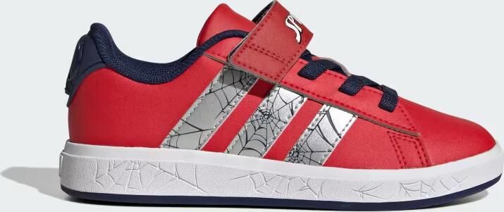 Adidas Sportswear Marvel Spider- Grand Court Schoenen Kids Kinderen Rood - Foto 4
