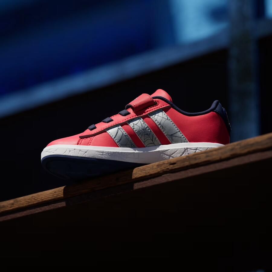 Adidas Sportswear Marvel Spider- Grand Court Schoenen Kids Kinderen Rood - Foto 9