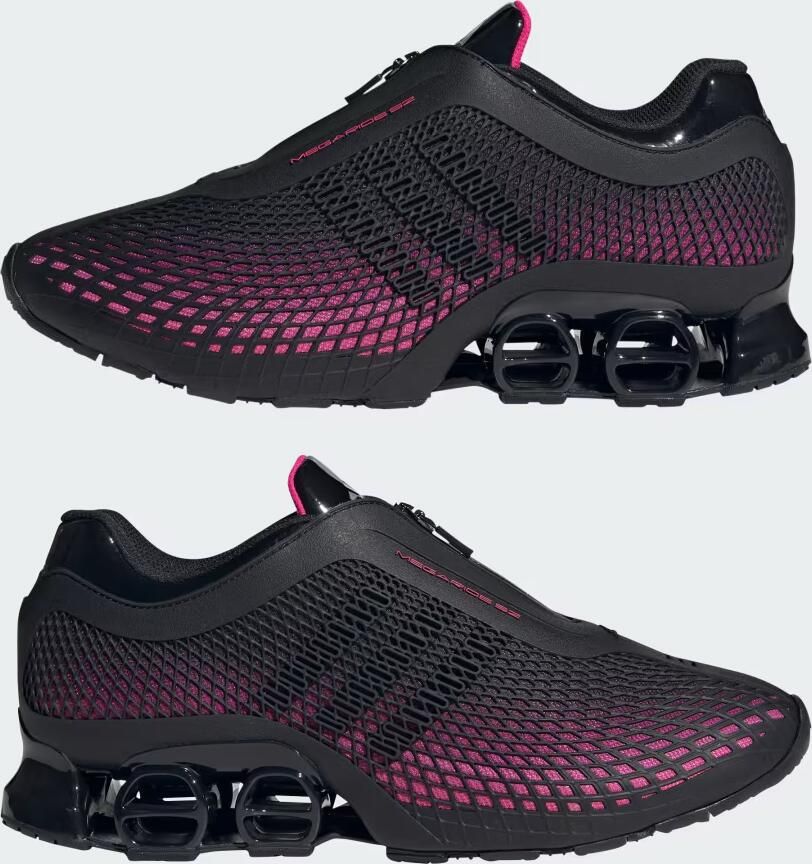Adidas Megaride Sneakers Zwart 1 3 Mesh Synthetisch - Foto 3