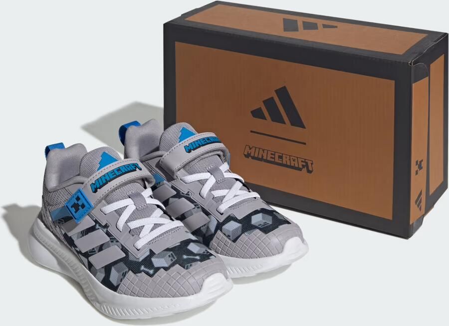 Adidas Sportswear MINECRAFT FORTARUN 4.0 KINDERSCHOENEN Kinderen Grijs - Foto 4