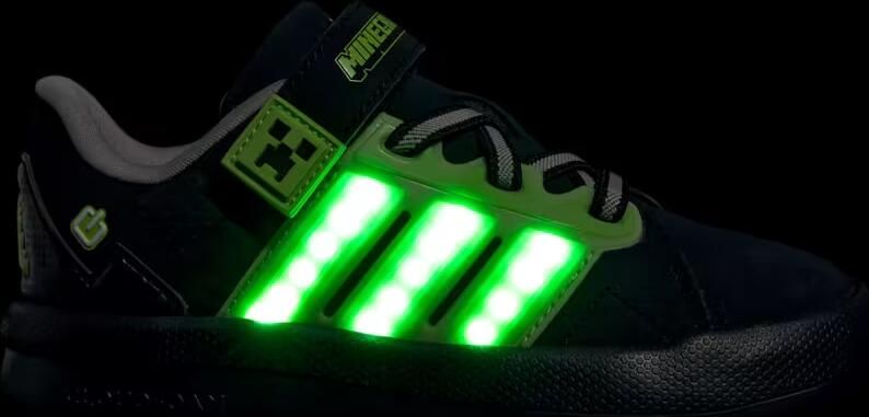 Adidas Sportswear Minecraft Lightorama Court Schoenen Kids Kinderen Zwart - Foto 8