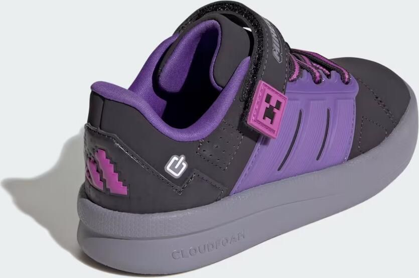 Adidas Sportswear Minecraft Lightorama Court Schoenen Kids Kinderen Paars - Foto 6