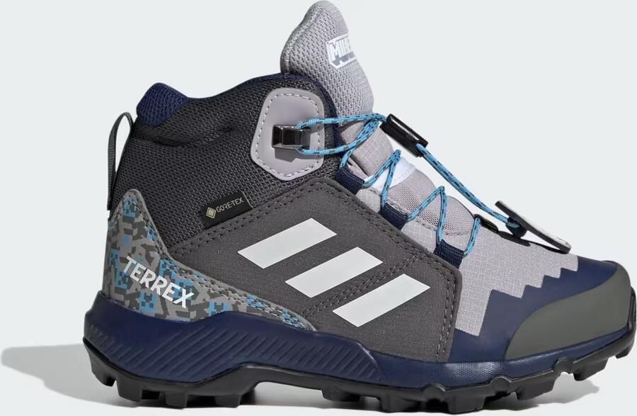 Adidas Terrex Minecraft Terrex Mid Gore-Tex Hikingschoenen Kids Kinderen Grijs - Foto 2