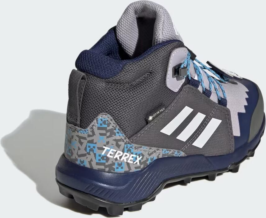 Adidas Terrex Minecraft Terrex Mid Gore-Tex Hikingschoenen Kids Kinderen Grijs - Foto 3