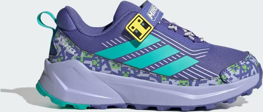 Adidas Minecraft Terrex Trailmaker 2 Wandelschoenen Blauw Paars 1 2 - Foto 2