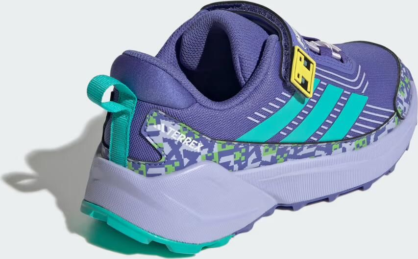 Adidas Minecraft Terrex Trailmaker 2 Wandelschoenen Blauw Paars 1 2 - Foto 5