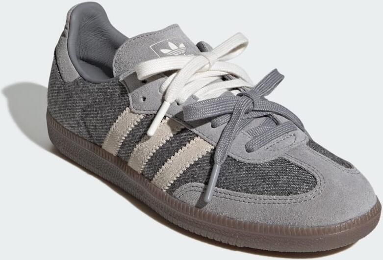 Adidas Samba Sneakers Dames Grijs Leer - Foto 6
