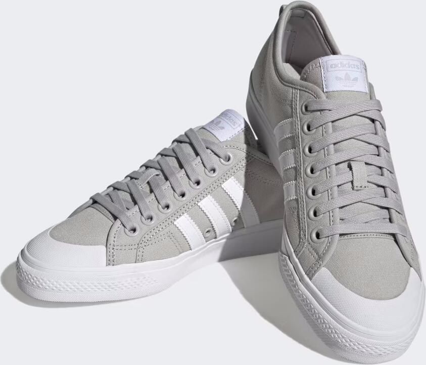 Adidas ORIGINALS Nizza Sneakers Heren Grey Two Ftwr White Ftwr White - Foto 5