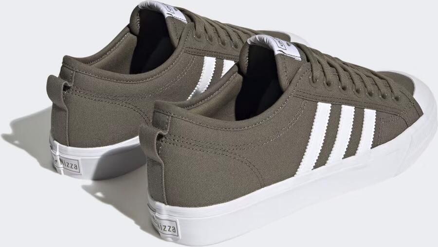 Adidas ORIGINALS Nizza Sneakers Olive Strata Ftwr White Ftwr White Heren - Foto 5