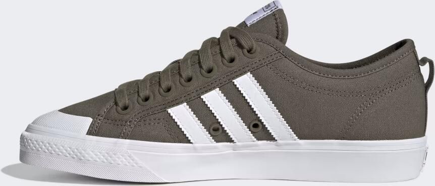Adidas ORIGINALS Nizza Sneakers Olive Strata Ftwr White Ftwr White Heren - Foto 7