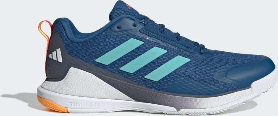 Adidas Performance Novaflight 2 Indoor Schoenen Heren Blauw - Foto 2