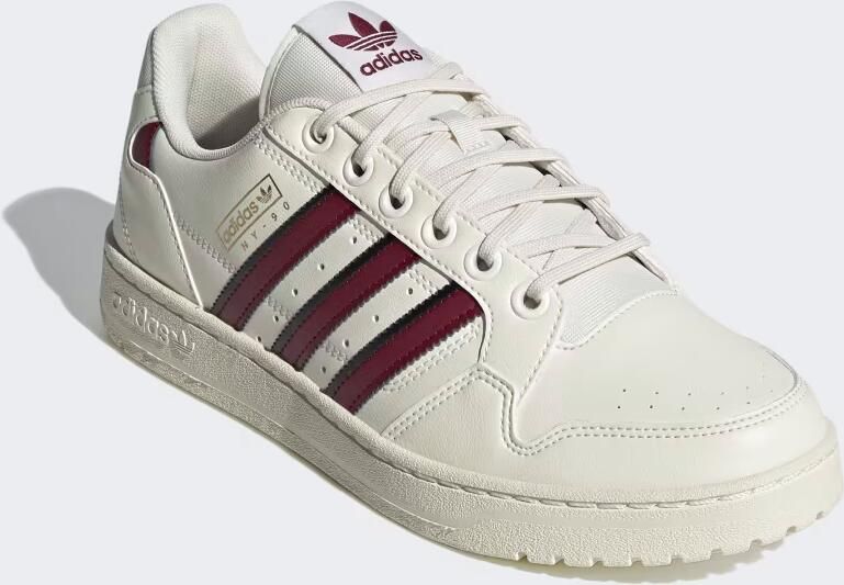 Adidas Originals NY 90 Sport Heren Off White Collegiate Burgundy Core Black Dames - Foto 4