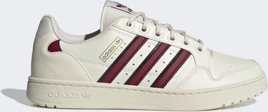 Adidas Originals NY 90 Sport Heren Off White Collegiate Burgundy Core Black Dames