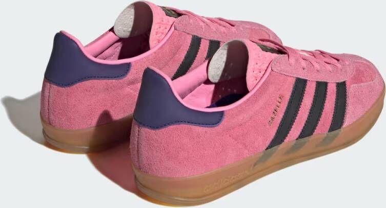 Adidas Originals Gazelle Indoor W Sneaker Gazelle bliss pink core black collegiate purple maat: 36 2 3 beschikbare maaten:36 2 3 38 40 2 3 - Foto 15