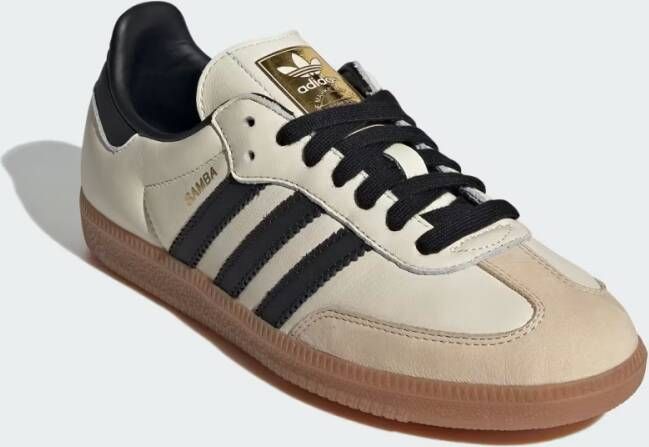 Adidas Originals Samba Og Sneaker Trendy Sneakers cream white core black sand strata maat: 40 beschikbare maaten:36 2 3 37 1 3 38 3 - Foto 11