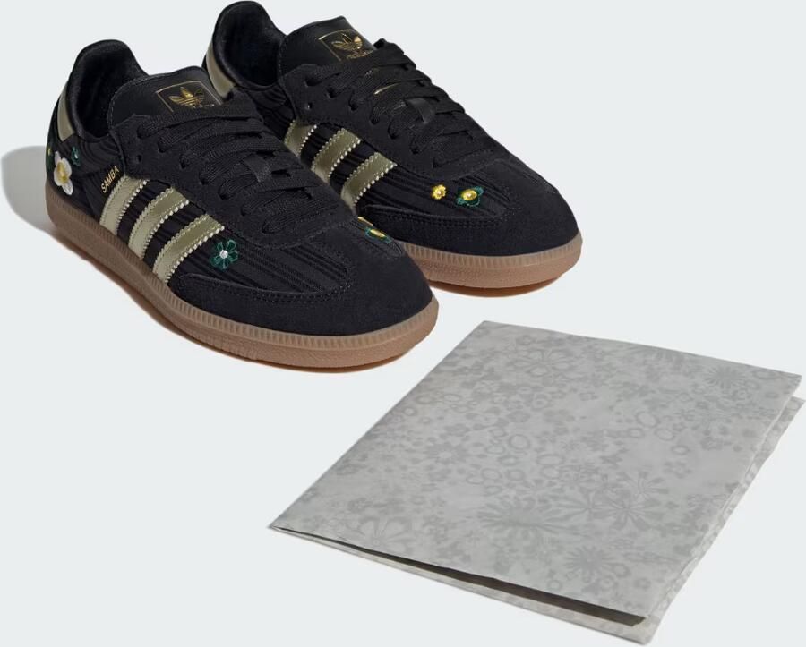 ADIDAS ORIGINALS Sneakers laag 'SAMBA' geel smaragd zwart wit - Foto 6
