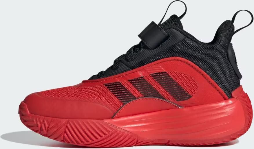 Adidas Own The Game 3.0 Junior Basketbalschoenen Rood Zwart - Foto 8