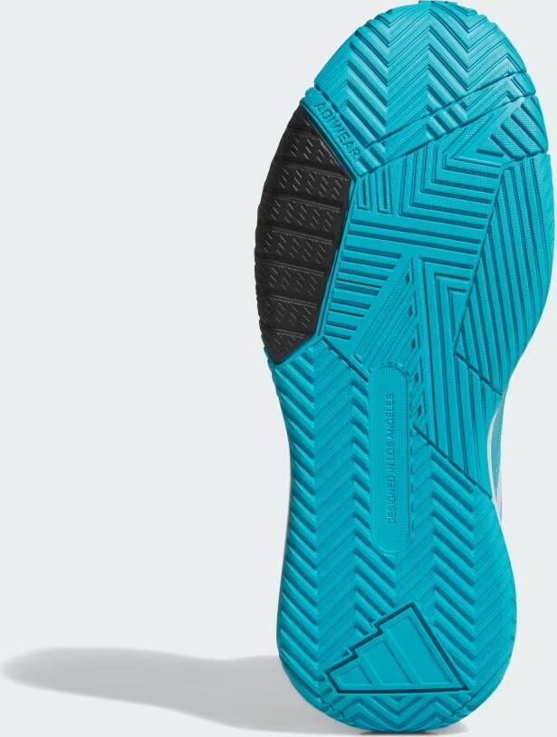 Adidas Heren Ownthegame 3.0 Basketbalschoen JR6669 Lucid Cyan - Foto 4