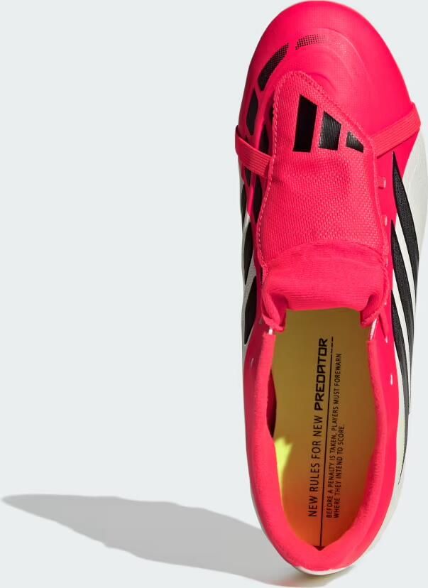 Adidas Perfor ce Predator Club Fold-Over Tongue Firm Ground Multi Ground Voetbalschoenen Unisex Rood - Foto 4