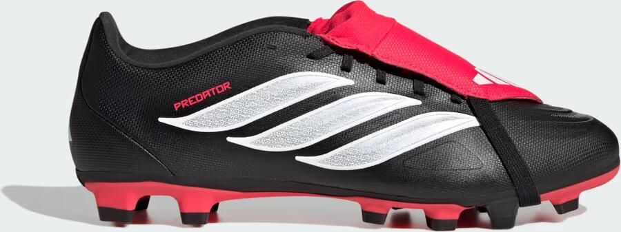 Adidas Perfor ce PREDATOR CLUB Fold-Over Tongue Firm Ground Multi Ground Voetbalschoenen Unisex Zwart - Foto 8