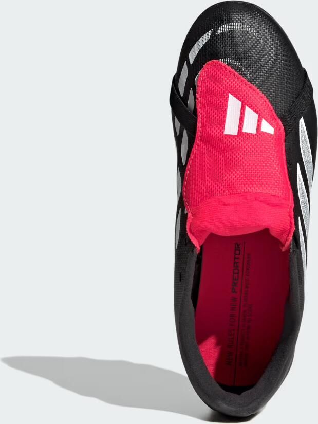 Adidas Perfor ce PREDATOR CLUB Fold-Over Tongue Firm Ground Multi Ground Voetbalschoenen Kids Kinderen Zwart - Foto 4