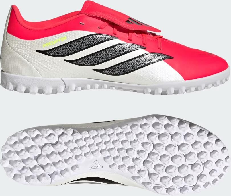 Adidas Perfor ce Predator Club Fold-Over Tongue Turf Voetbalschoenen Unisex Rood - Foto 2