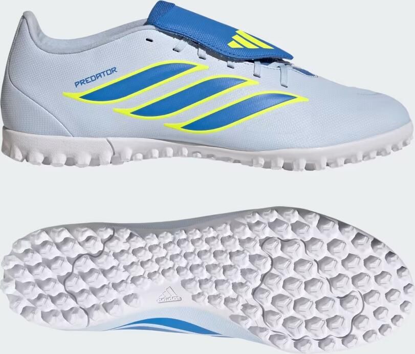 Adidas Perfor ce Predator Club Fold-Over Tongue Turf Voetbalschoenen Unisex Blauw - Foto 2