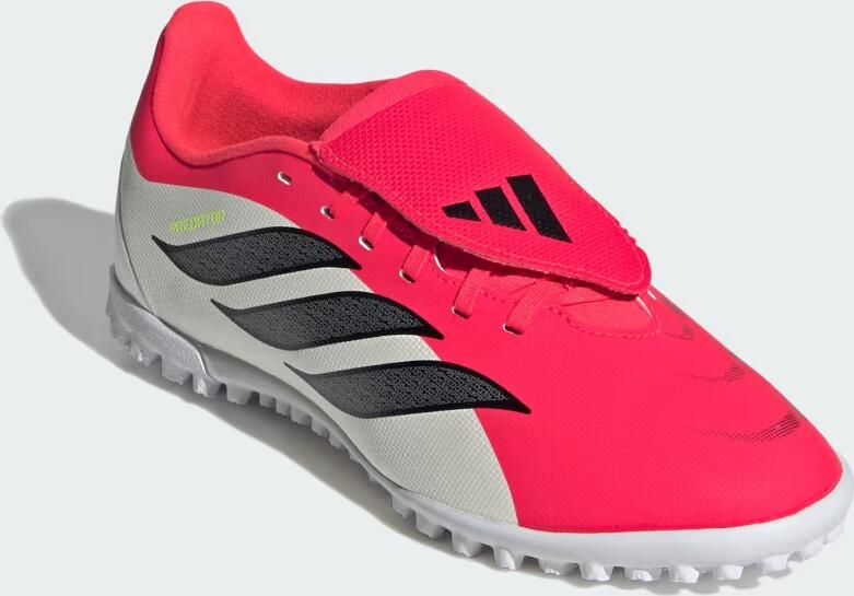 Adidas Perfor ce PREDATOR CLUB Fold-Over Tongue Turf Voetbalschoenen Kids Kinderen Rood - Foto 5