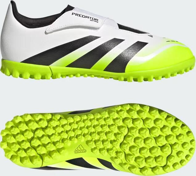 Adidas Predator Club Hook-and-loop Vel Tf Voetbalschoenen Wit