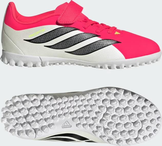 Adidas Predator Club Hook&loop Tf Junioren Voetbalschoenen Rood 1 3 Kinderen - Foto 2
