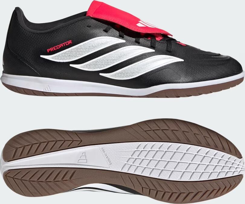 Adidas Perfor ce PREDATOR CLUB Sala Fold-Over Tongue Indoor Voetbalschoenen Unisex Zwart - Foto 2