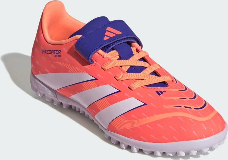 Adidas Perfor ce Predator Club Turf Voetbalschoenen Kids Kinderen Oranje - Foto 6