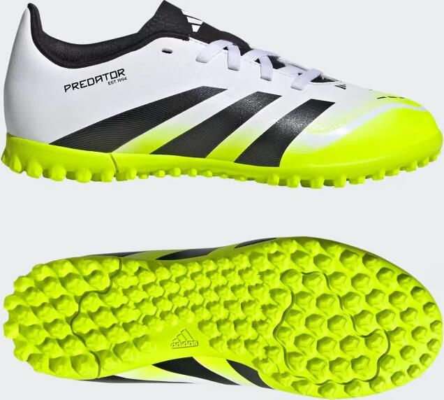 Adidas Perfor ce Predator Club Turf Voetbalschoenen Kids Kinderen Wit - Foto 5