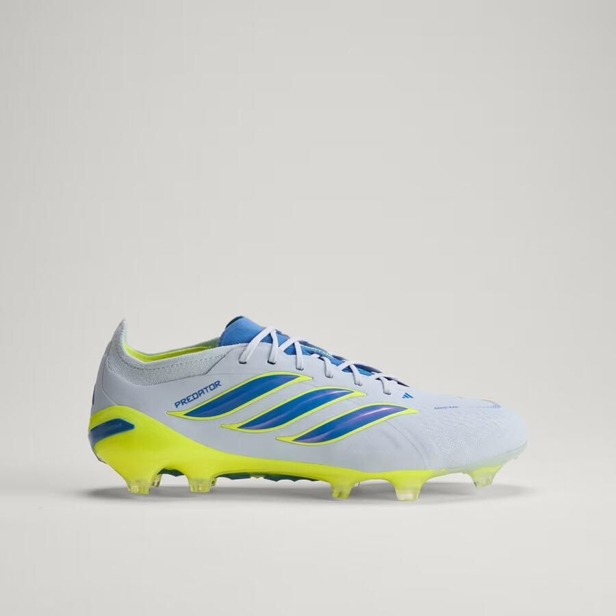 Adidas Predator Elite Gras Voetbalschoenen (FG) Lichtblauw Blauw Geel - Foto 4