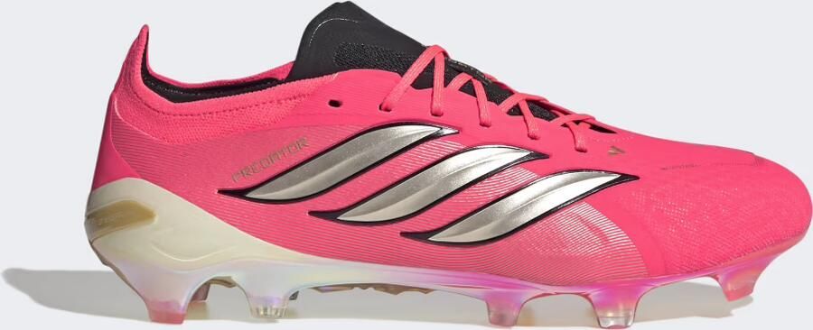 Adidas Predator Elite FG Road to Glory Solar Turbo Thermal Chrome Zwart