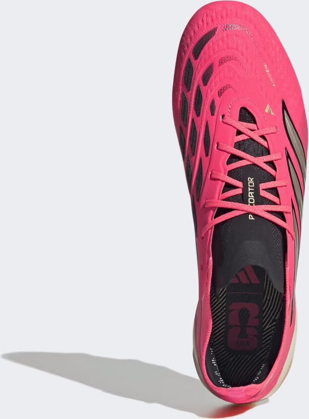 Adidas Predator Elite FG Road to Glory Solar Turbo Thermal Chrome Zwart - Foto 3