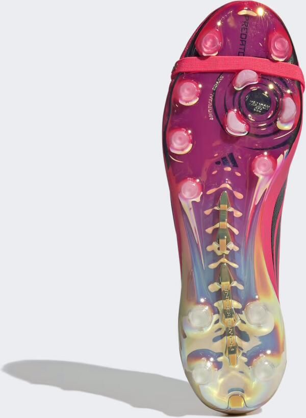 Adidas Predator Elite Fold-over Tongue AG Road to Glory Solar Turbo Thermal Chrome Zwart - Foto 4