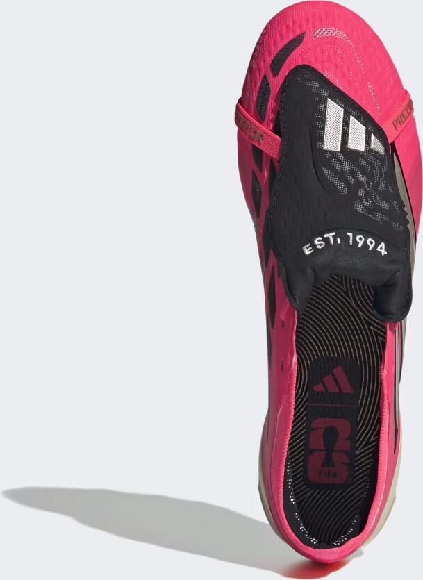 Adidas Predator Elite Fold-over Tongue AG Road to Glory Solar Turbo Thermal Chrome Zwart - Foto 3