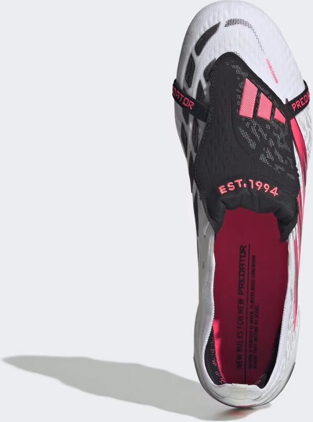 Adidas Predator Elite FT Gras Voetbalschoenen (FG) Wit Zwart Roze - Foto 4