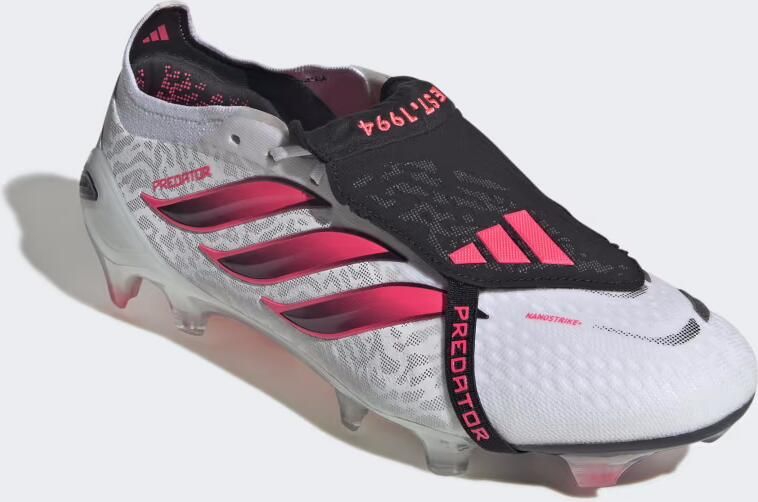 Adidas Predator Elite FT Gras Voetbalschoenen (FG) Wit Zwart Roze - Foto 2