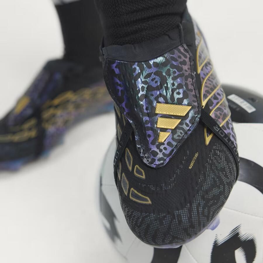 Adidas Predator Elite FT Kaká Gras Voetbalschoenen (FG) Zwart Goud Paars - Foto 6