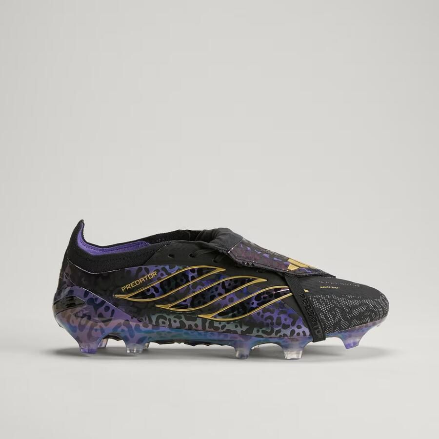 Adidas Predator Elite FT Kaká Gras Voetbalschoenen (FG) Zwart Goud Paars - Foto 4