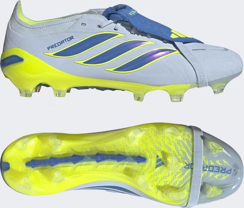 Adidas Predator Elite Fold-over Tongue FG Ice Cold Precision Crystal Sky Ray Blue Geel - Foto 2