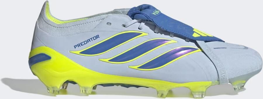 Adidas Predator Elite Fold-over Tongue FG Ice Cold Precision Crystal Sky Ray Blue Geel - Foto 7