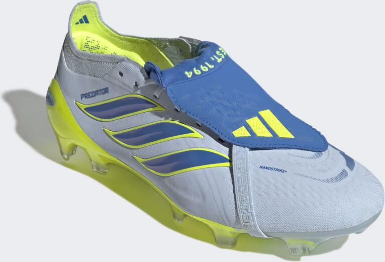 Adidas Predator Elite Fold-over Tongue FG Ice Cold Precision Crystal Sky Ray Blue Geel - Foto 5