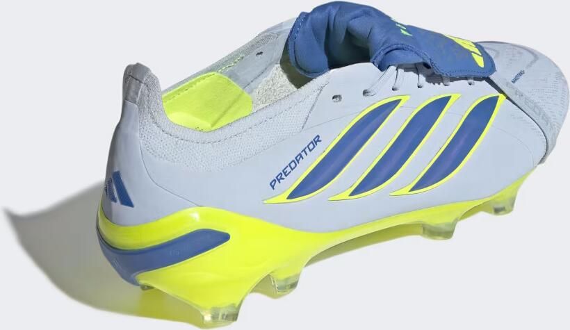 Adidas Predator Elite Fold-over Tongue FG Ice Cold Precision Crystal Sky Ray Blue Geel - Foto 6