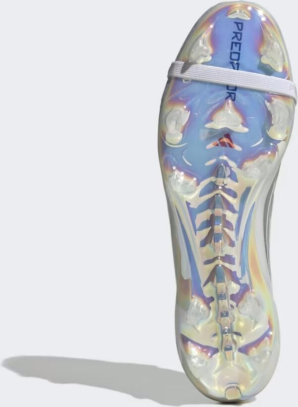 Adidas Predator Elite Fold-over Tongue FG Icon Takeover Wit Zilver Blauw - Foto 4